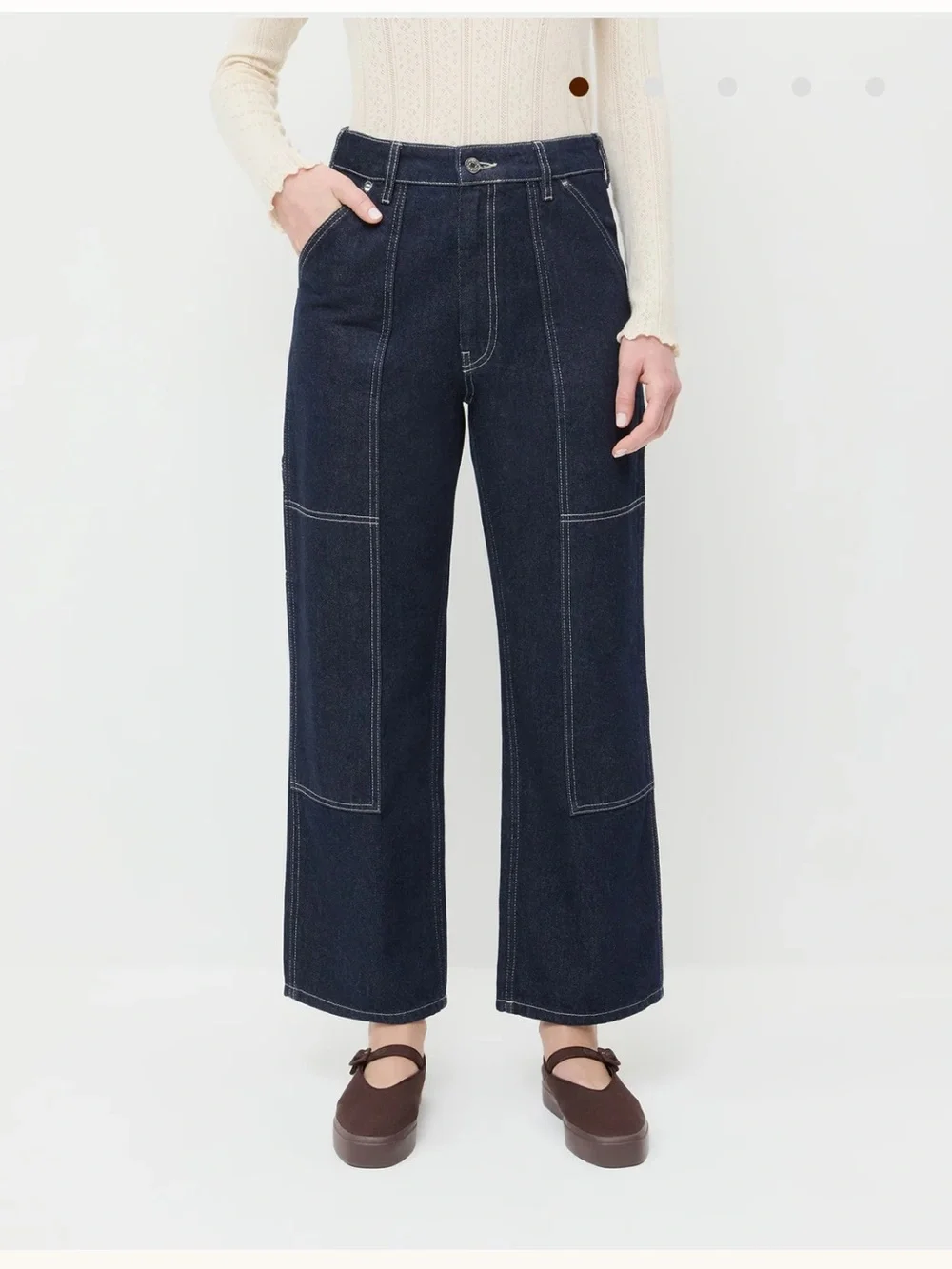 Loeffler Randall Molly Workwear Jean